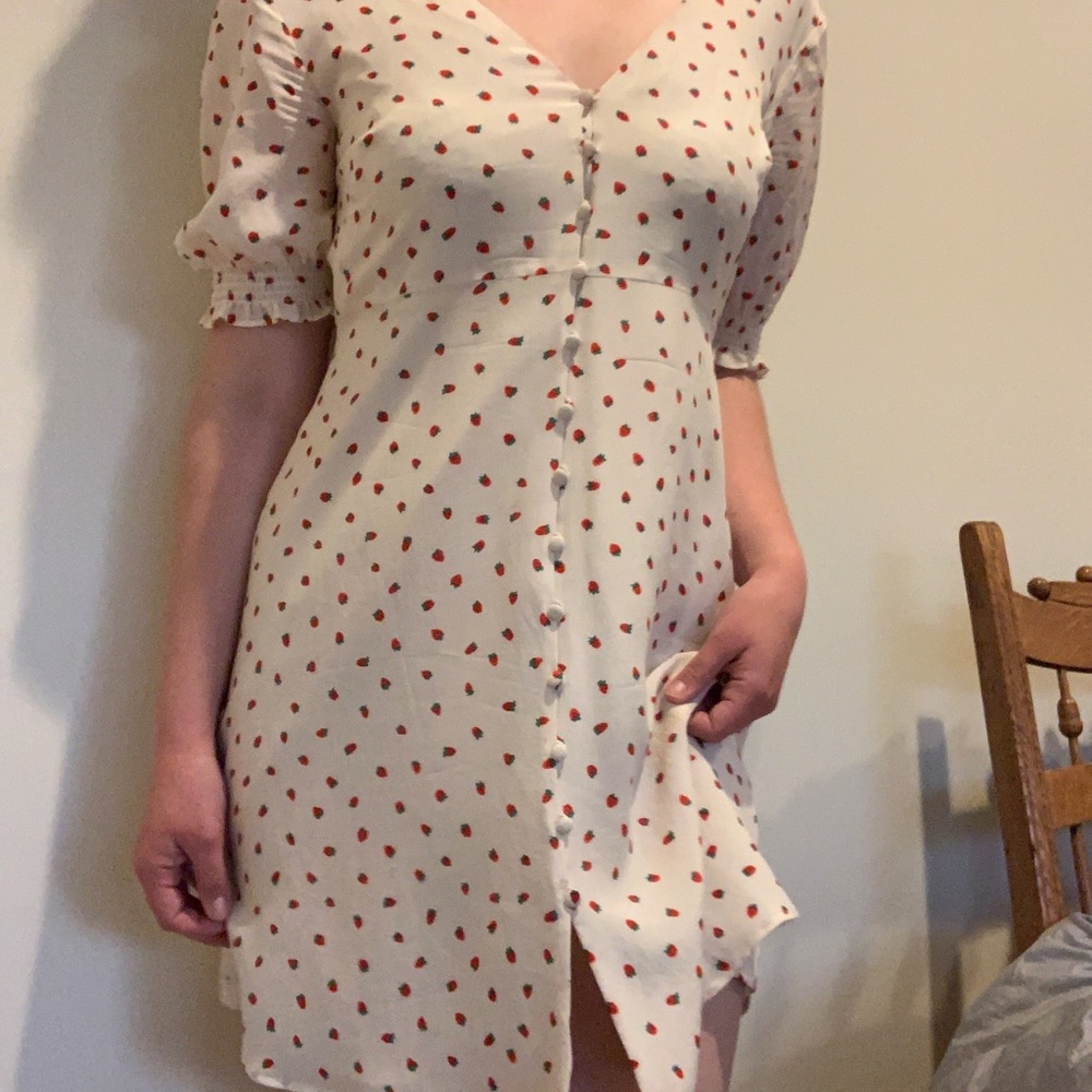 SOLD Madewell Strawberry Dress